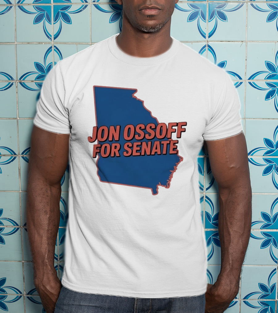 Jon Ossoff For Senate Georgia Map Election T-Shirt