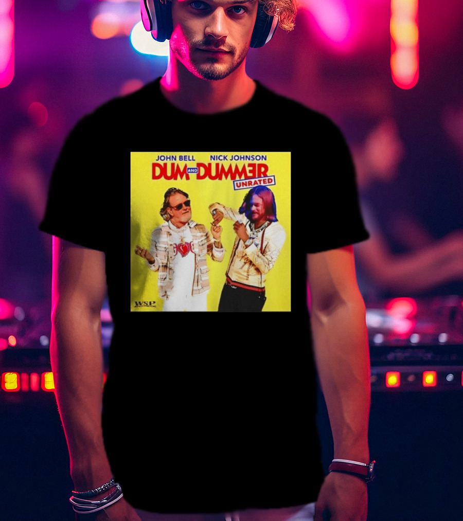 John Bell Nick Johnson Dum And Dummer Unrated MLB WSP T-Shirt