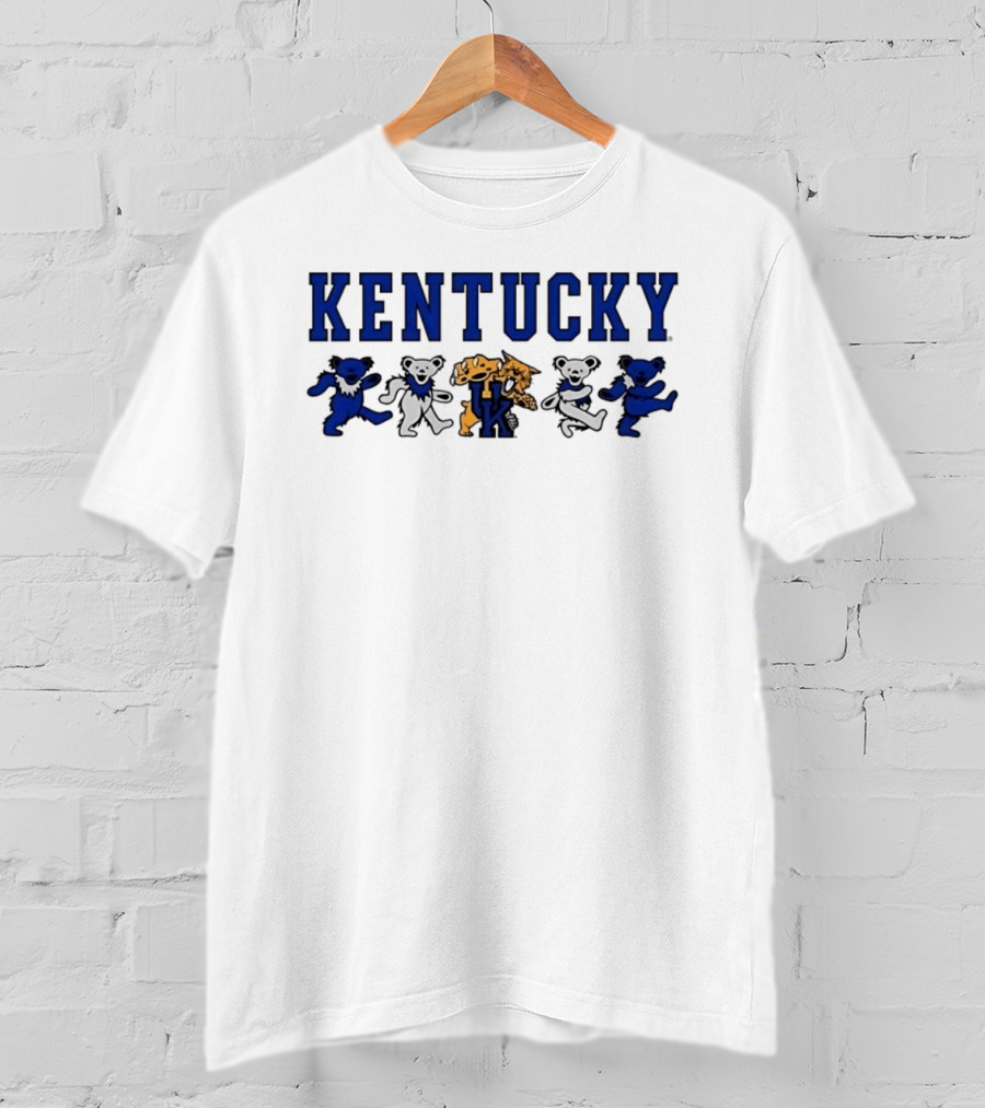 Kentucky Wildcats Grateful Dead Dancing Bears UK Wildcats T-Shirt