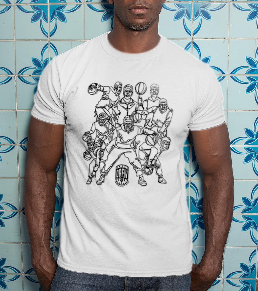 Kyrieirving Uncle Drew Circuit 2026 Basketball Team Roster T-Shirt