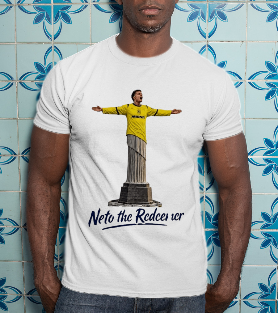 Neto The Redeemer Wolverhampton Wanderers Midnite Soccer Player T-Shirt