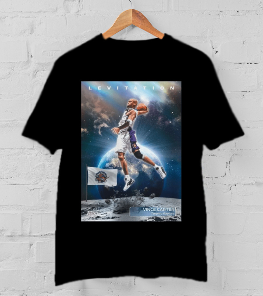 Vince Carter Levitation Toronto Raptors Basketball Legend T-Shirt