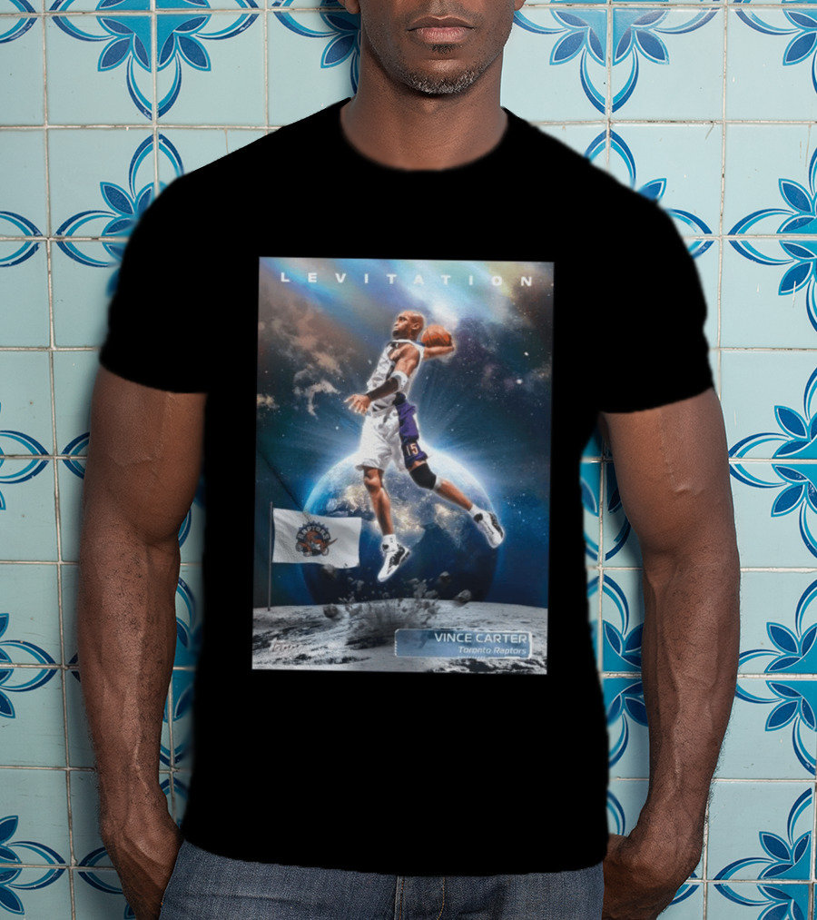 Vince Carter Levitation Toronto Raptors Basketball Legend T-Shirt