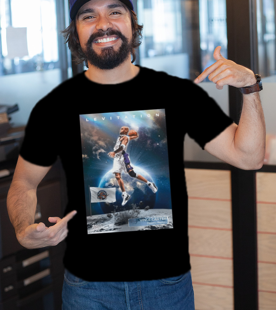 Vince Carter Levitation Toronto Raptors Basketball Legend T-Shirt