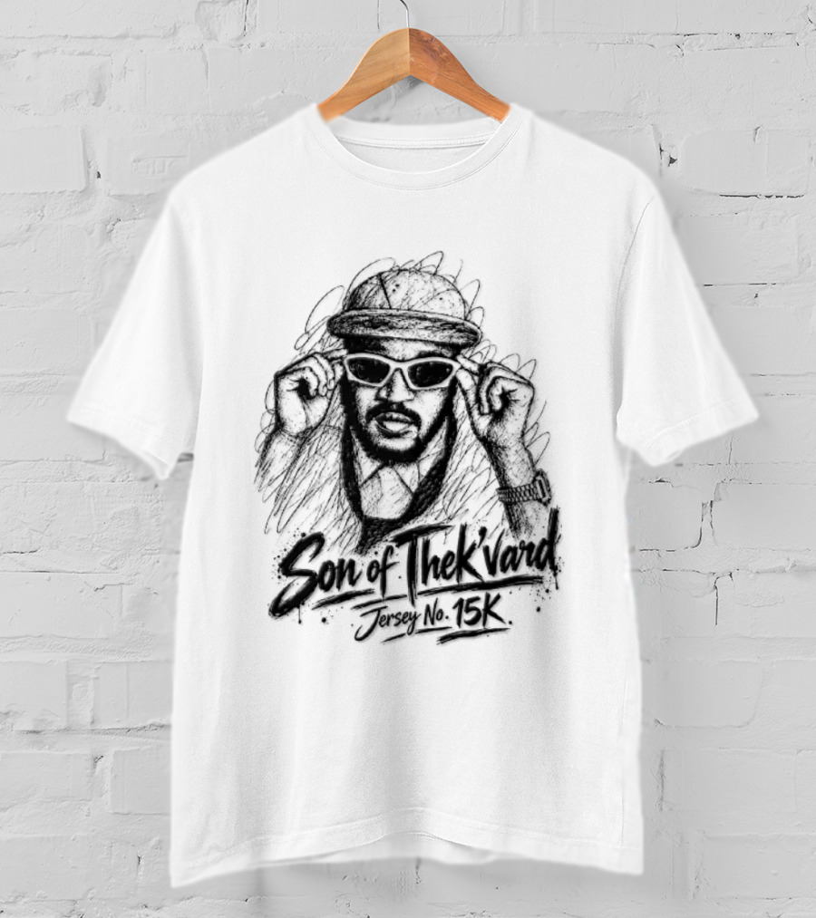 Son Of Thekvard Jersey No 15K Bold Sketch T-Shirt