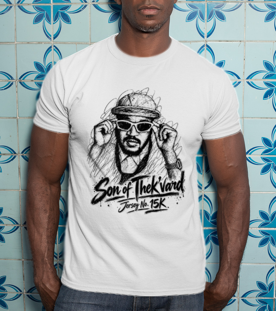 Son Of Thekvard Jersey No 15K Bold Sketch T-Shirt