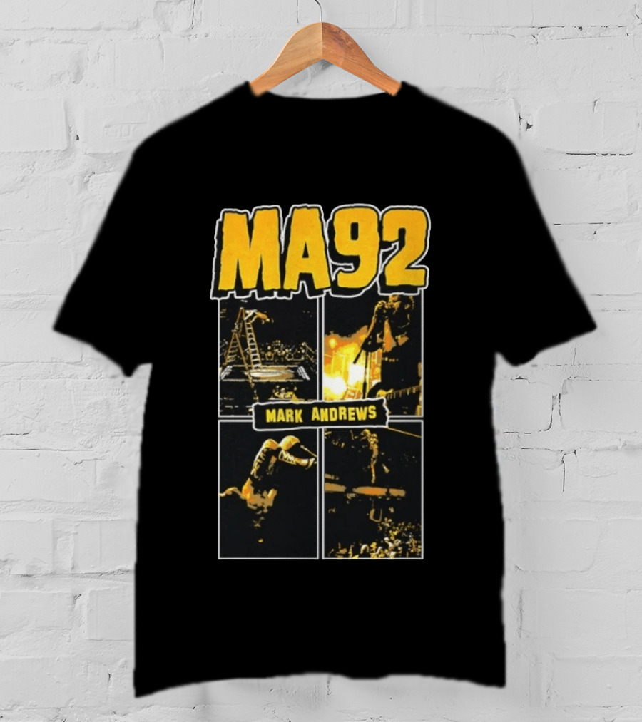 Mark Andrews MA92 Wrestling With Ladder Match And Action Scenes T-Shirt