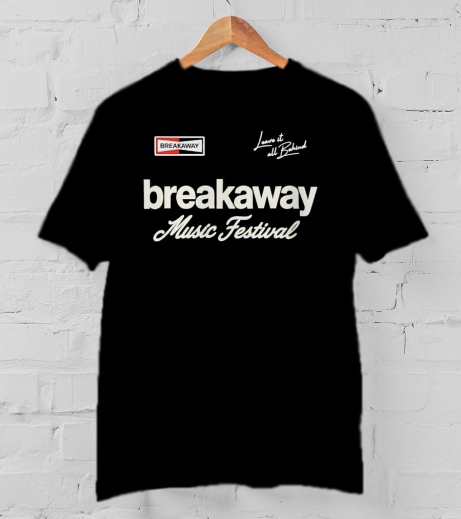 Breakaway Music Festival Leave It All Behind Budweiser T-Shirt