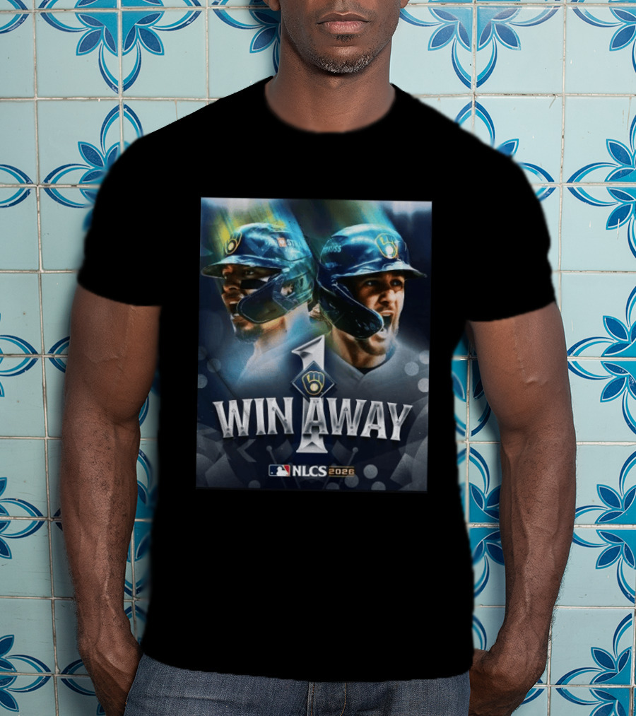 Milwaukee Brewers Win Away 2026 NLCS Championship Team Celebration T-Shirt