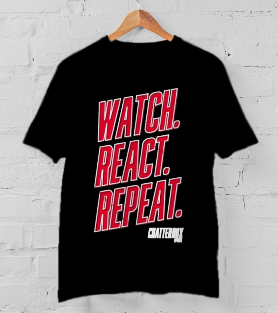 REACT REPEAT Chatterbox Sports T-Shirt
