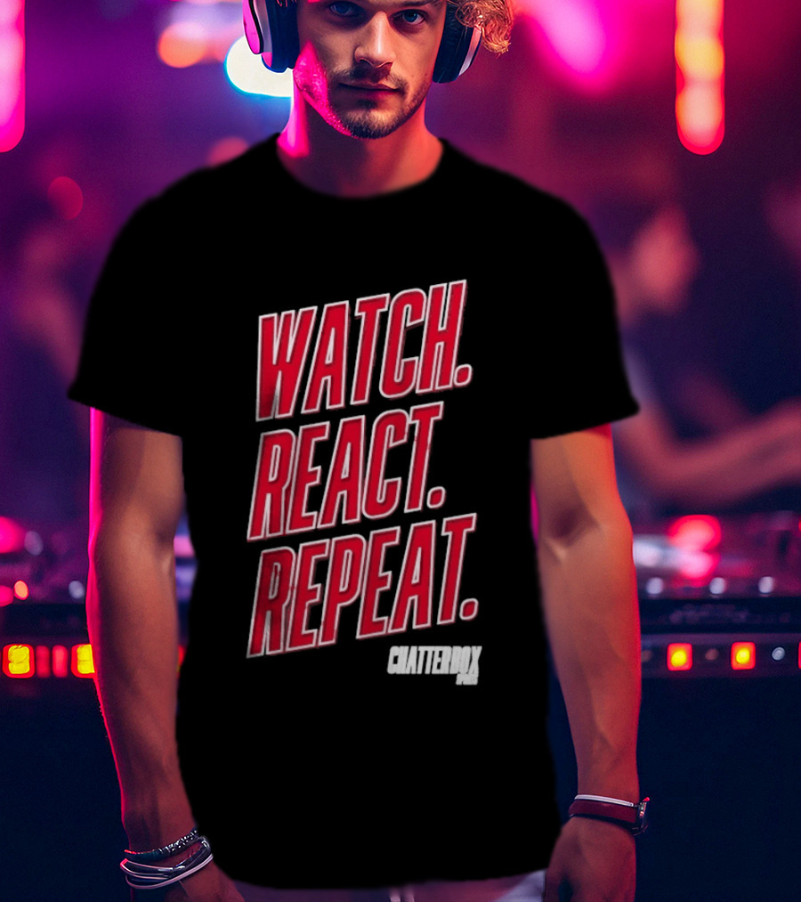 REACT REPEAT Chatterbox Sports T-Shirt