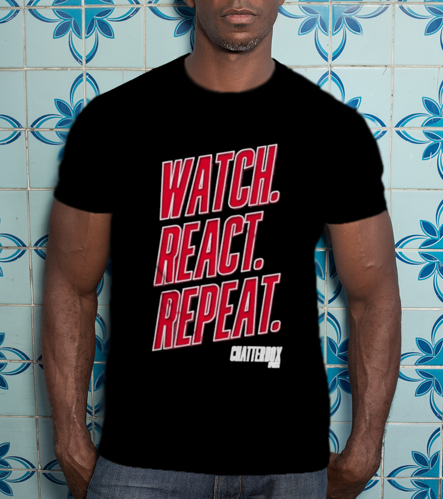 REACT REPEAT Chatterbox Sports T-Shirt