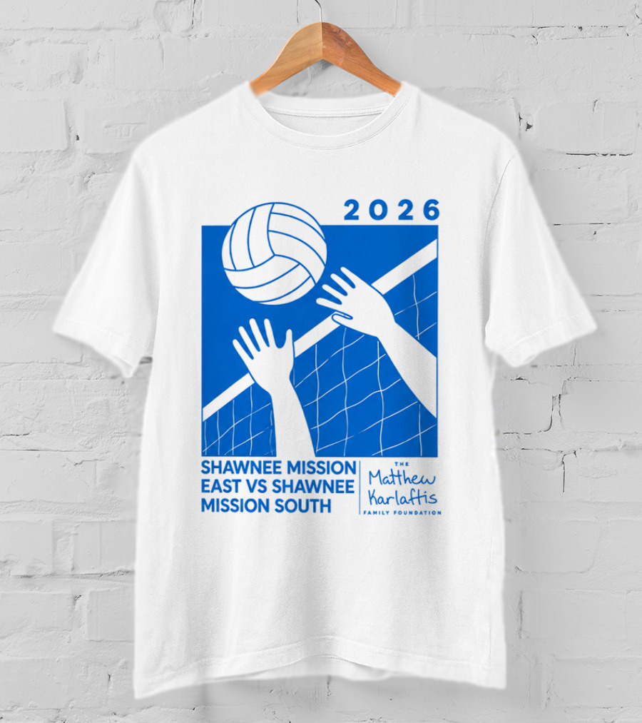 Shawnee Mission East Vs Shawnee Mission South Volleyball 2026 T-Shirt