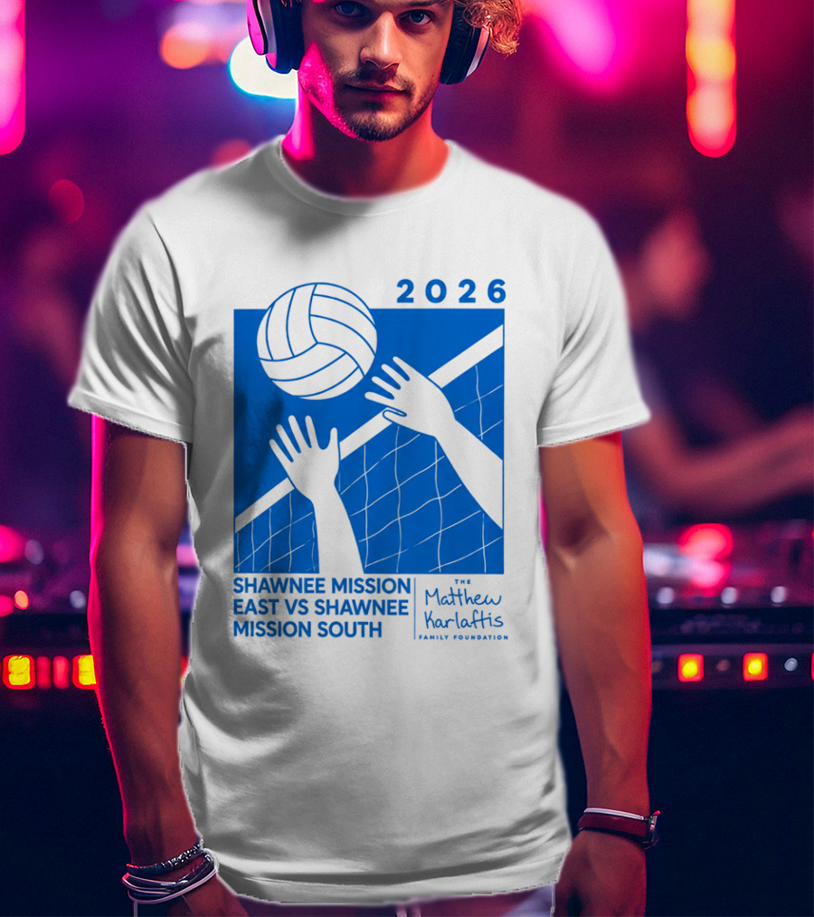 Shawnee Mission East Vs Shawnee Mission South Volleyball 2026 T-Shirt