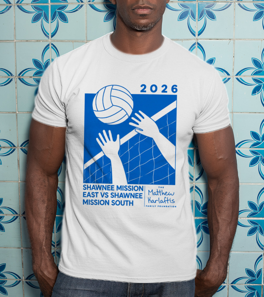 Shawnee Mission East Vs Shawnee Mission South Volleyball 2026 T-Shirt