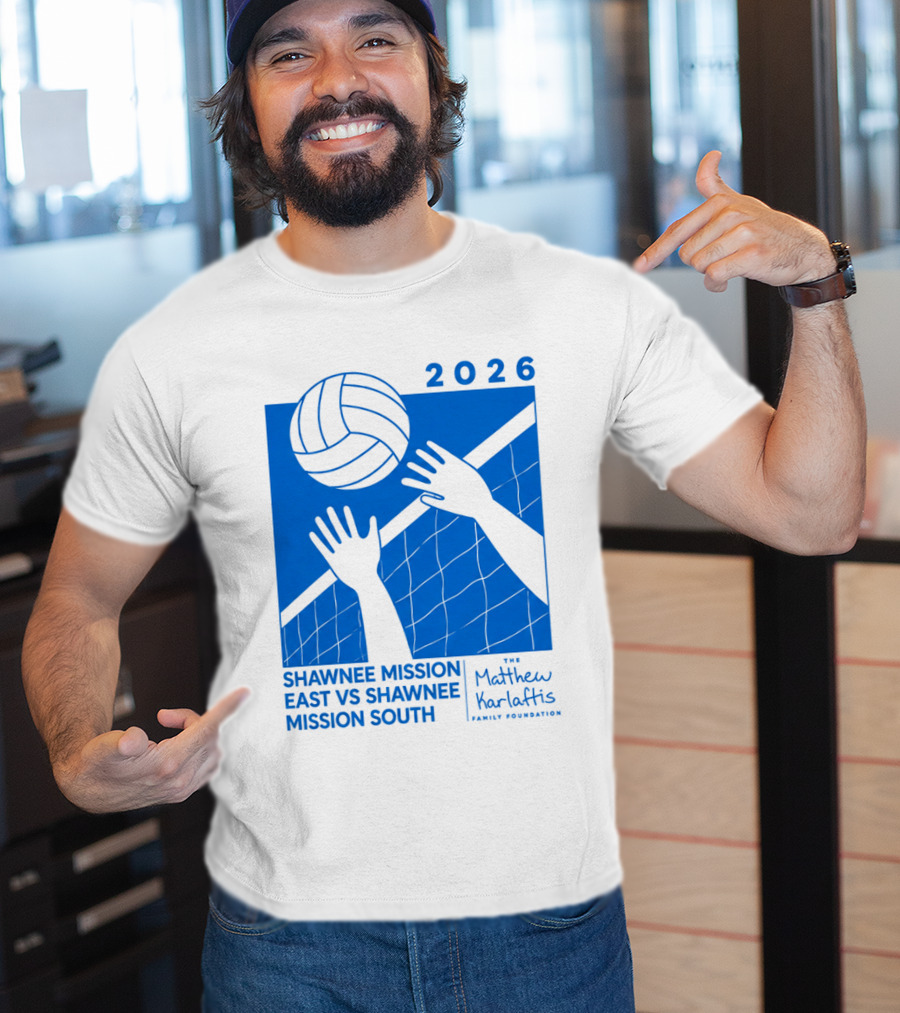 Shawnee Mission East Vs Shawnee Mission South Volleyball 2026 T-Shirt