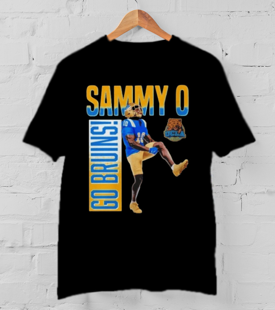 UCLA Bruins No 10 Sammy O Go Bruins College Football T-Shirt
