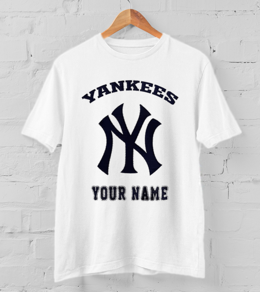 Yankees NY Personalized Your Name Baseball T-Shirt