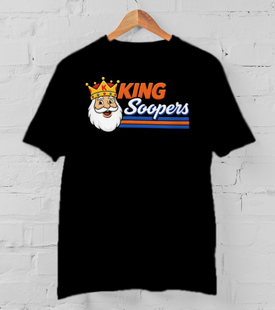 King Soopers 1980s John Elway Denver Football T-Shirt