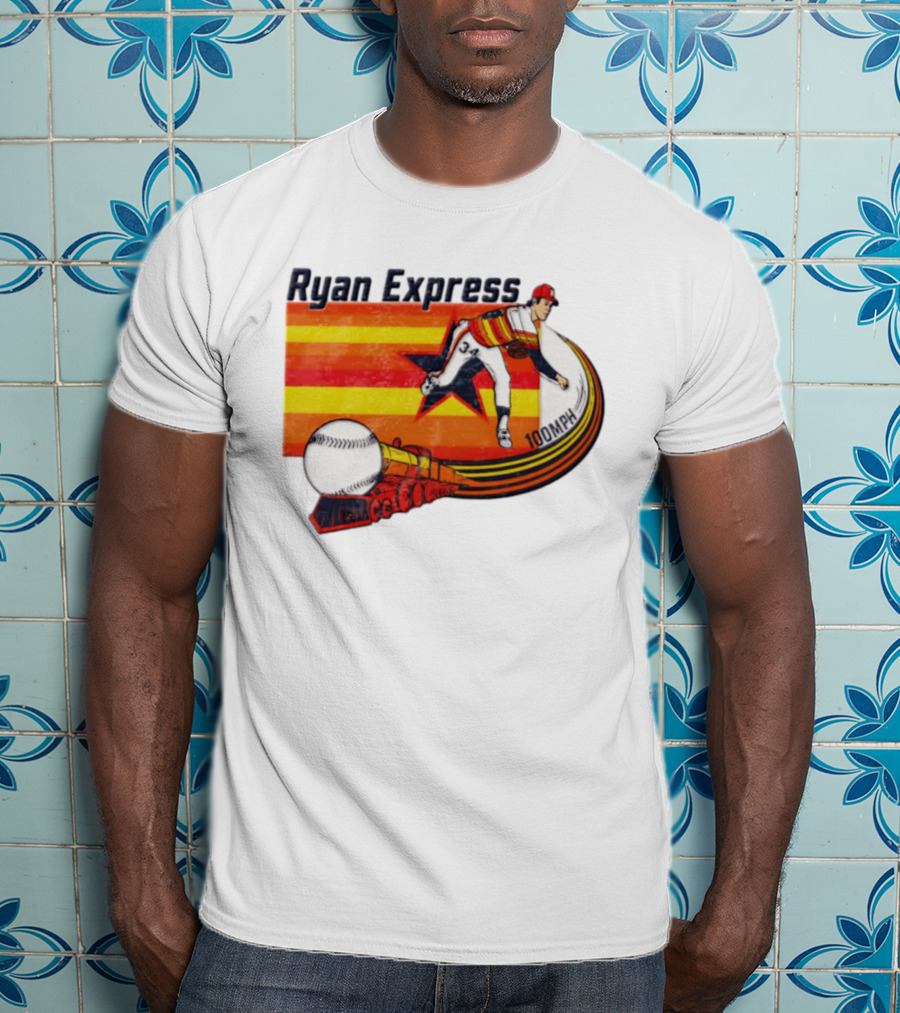 Ryan Express Pitcher 100 MPH Train 34 Star T-Shirt