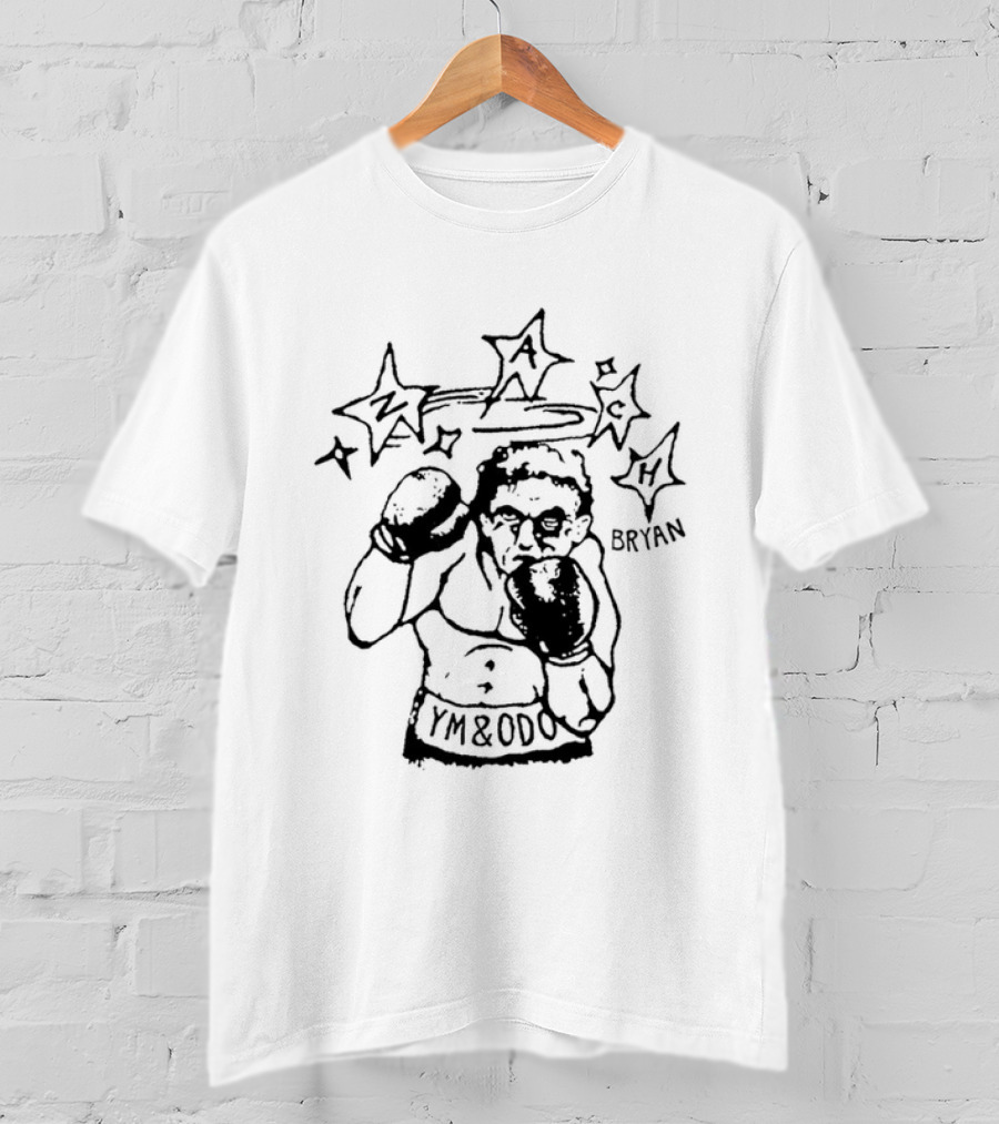 Zach Bryan YM&ODO Boxing Country Music Star T-Shirt