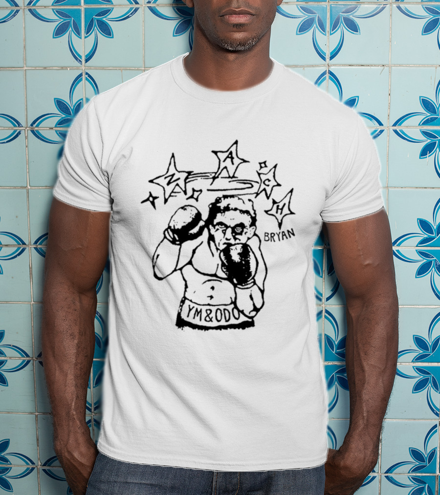 Zach Bryan YM&ODO Boxing Country Music Star T-Shirt