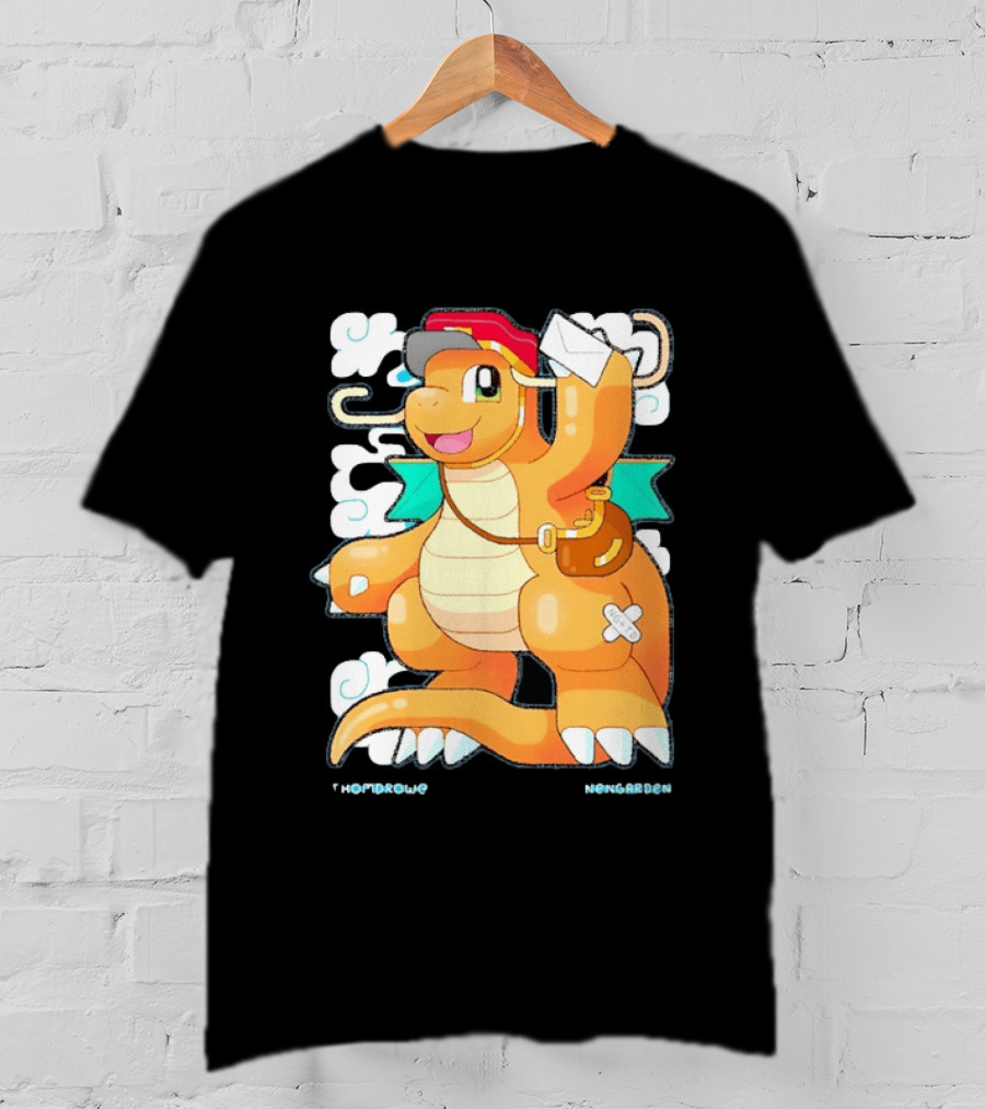 Thomdrower Nengarden Dragonite Mail Carrier T-Shirt