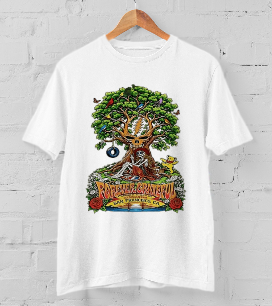 Forever Grateful Golden Gate Park September 25 27 2026 San Francisco CA T-Shirt