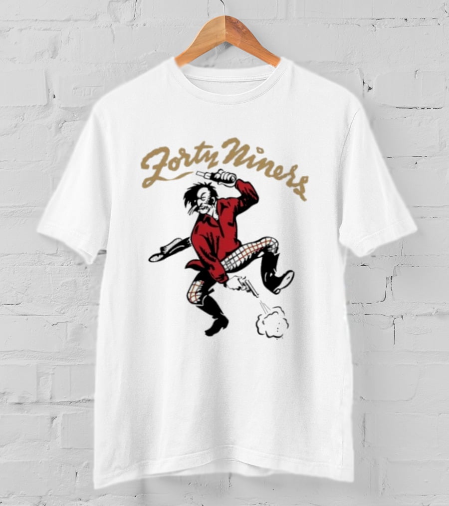Forty Niners Smoking Gun Prospector San Francisco T-Shirt