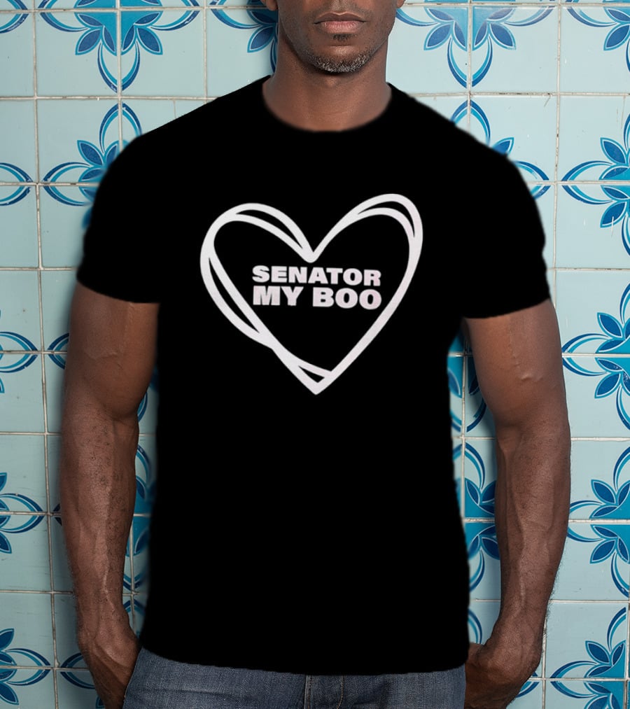Senator My Boo Heart Politics Love T-Shirt
