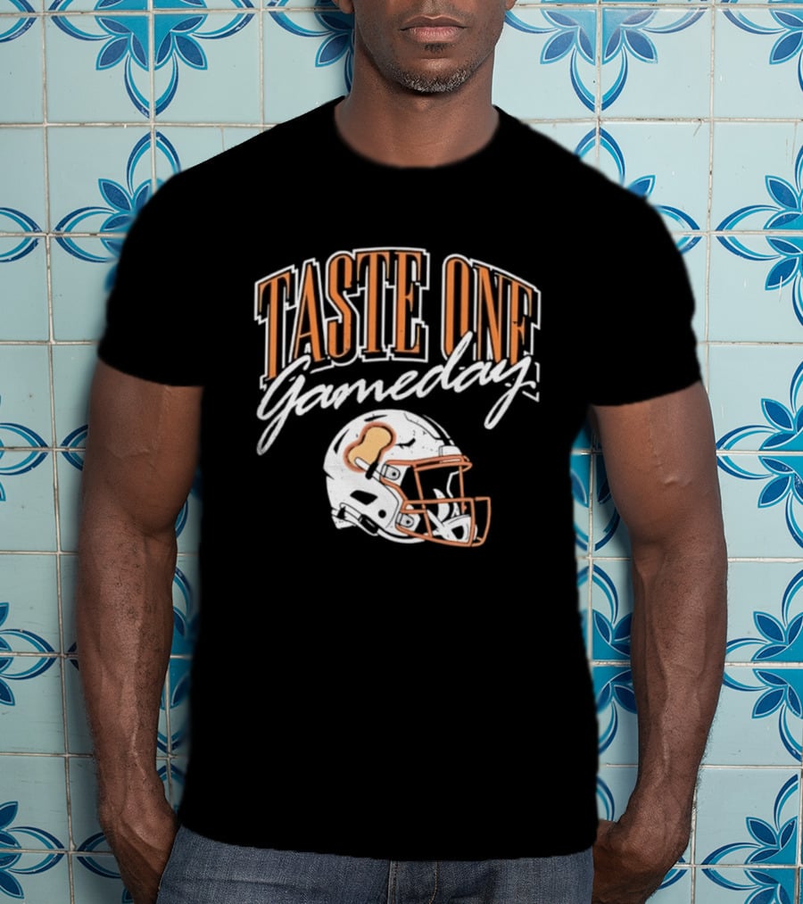 Taste One Gameday Football Helmet Tailgate T-Shirt