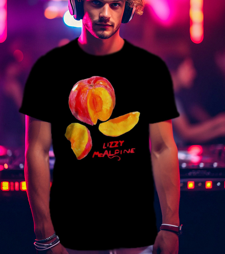 Lizzy McAlpine Peach Indie Folk Singer Songwriter T-Shirt