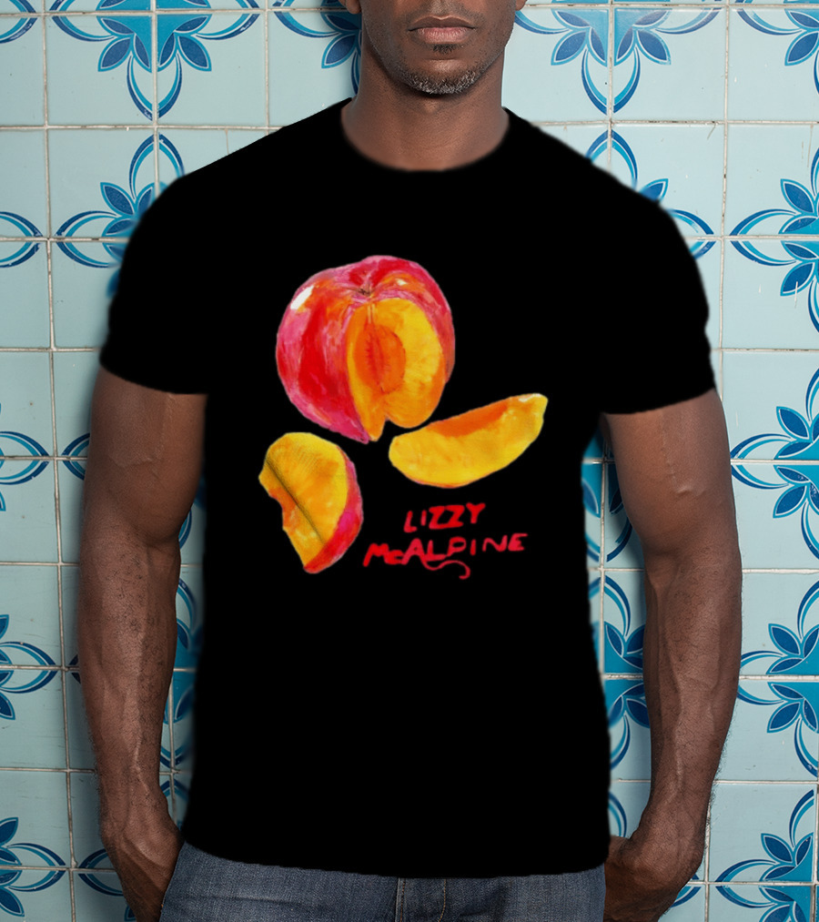 Lizzy McAlpine Peach Indie Folk Singer Songwriter T-Shirt