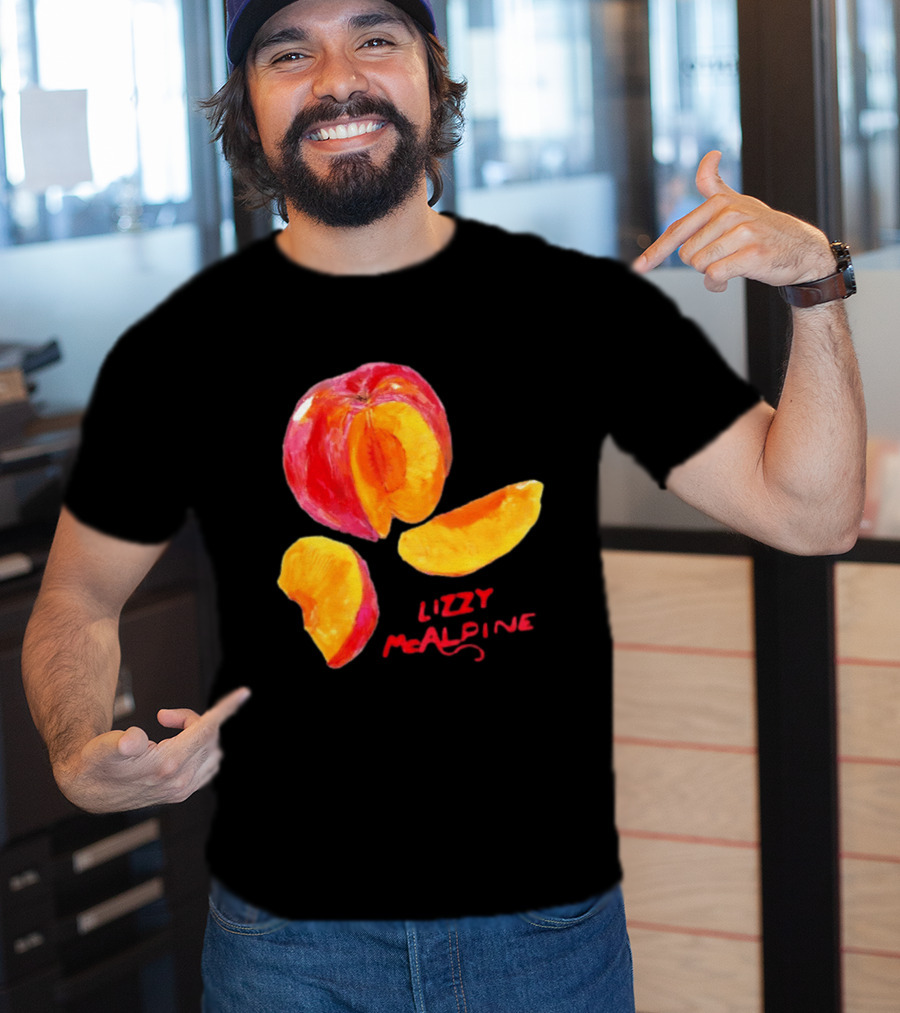 Lizzy McAlpine Peach Indie Folk Singer Songwriter T-Shirt