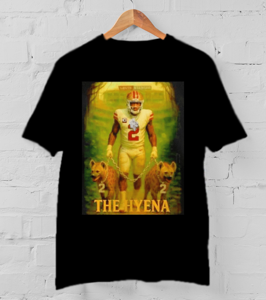 Levi's Stadium Football Player Hyena Number 2 T-Shirt