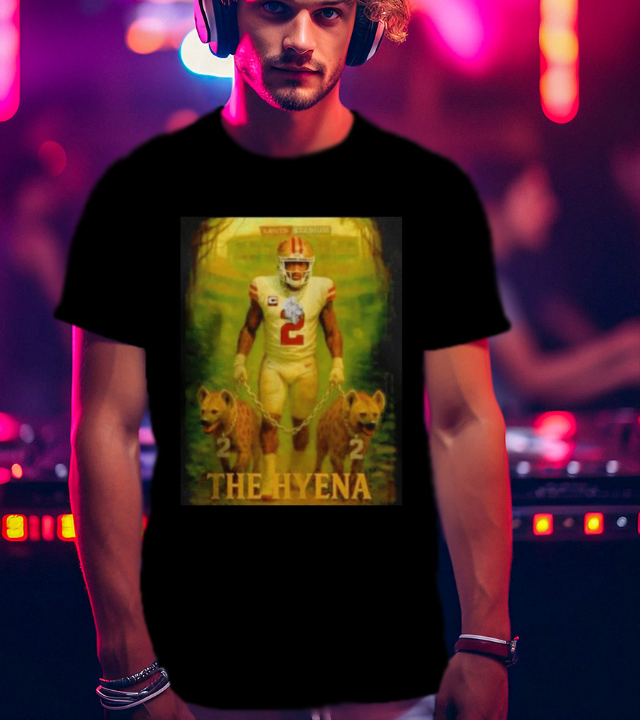 Levi's Stadium Football Player Hyena Number 2 T-Shirt