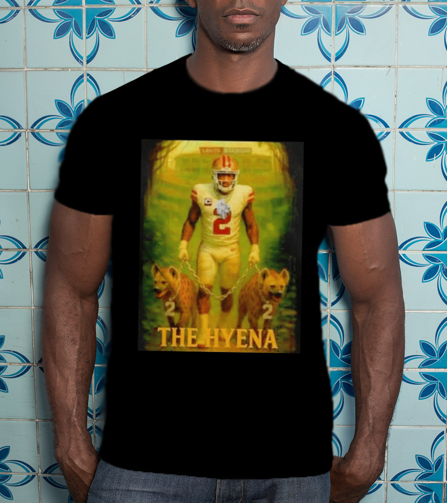 Levi's Stadium Football Player Hyena Number 2 T-Shirt