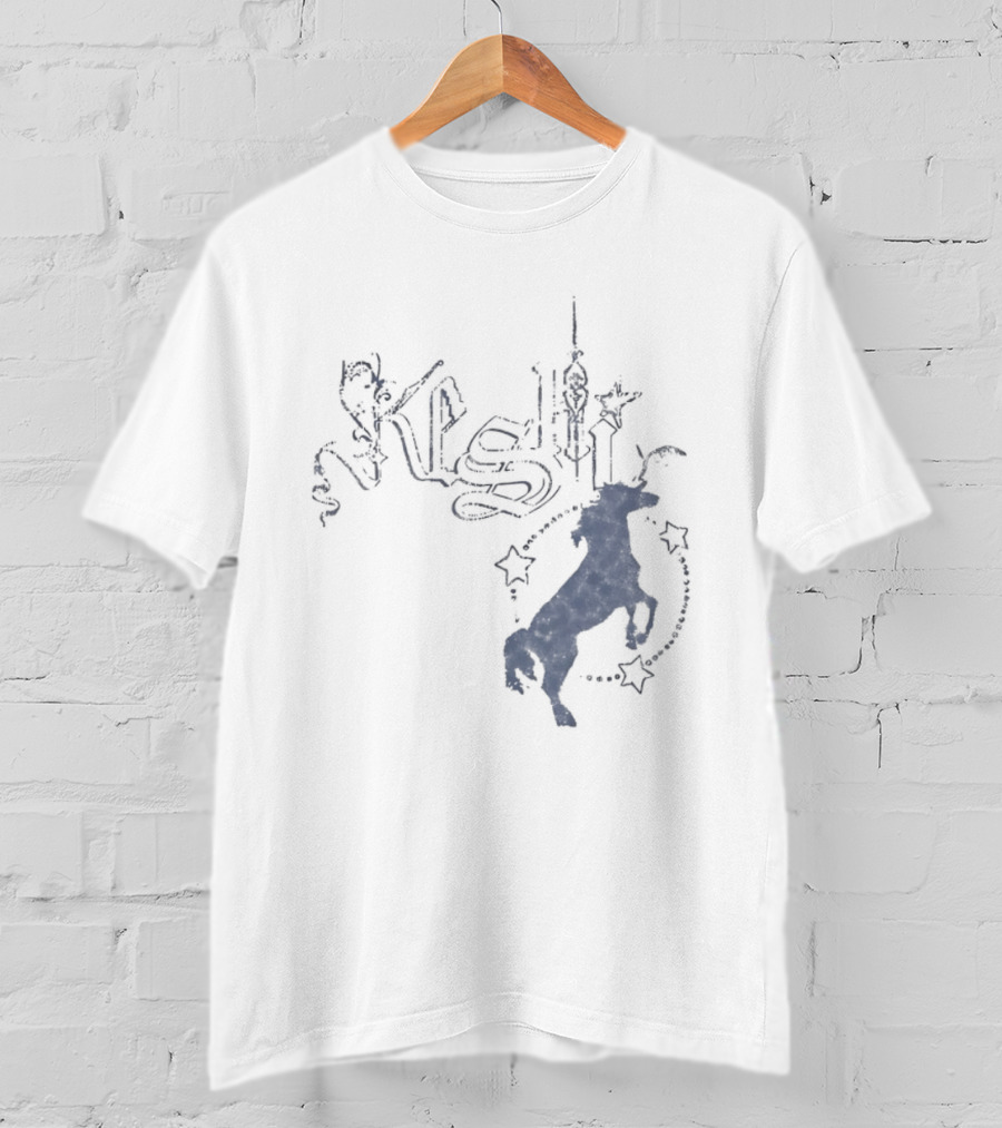 Kelis Distressed Unicorn Y2K R And B T-Shirt