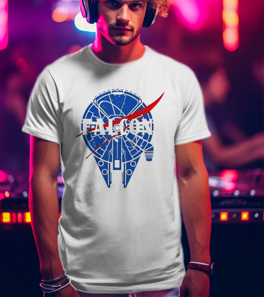 Millennium Falcon NASA Star Wars T-Shirt