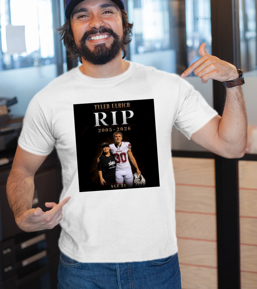 Tyler Ulrich RIP 2005 2026 Age 21 SNU Football T-Shirt