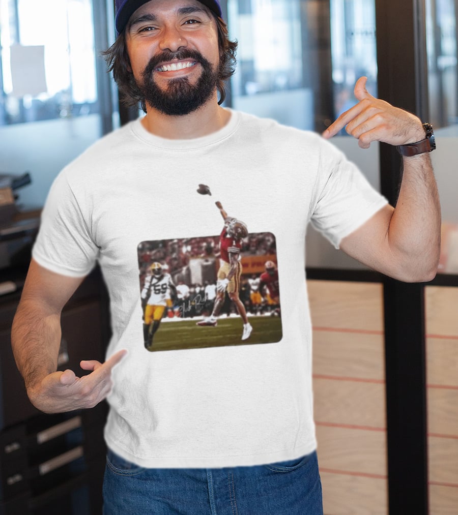 Slick Rick No 1 San Francisco 49ers Football Action Moment T-Shirt
