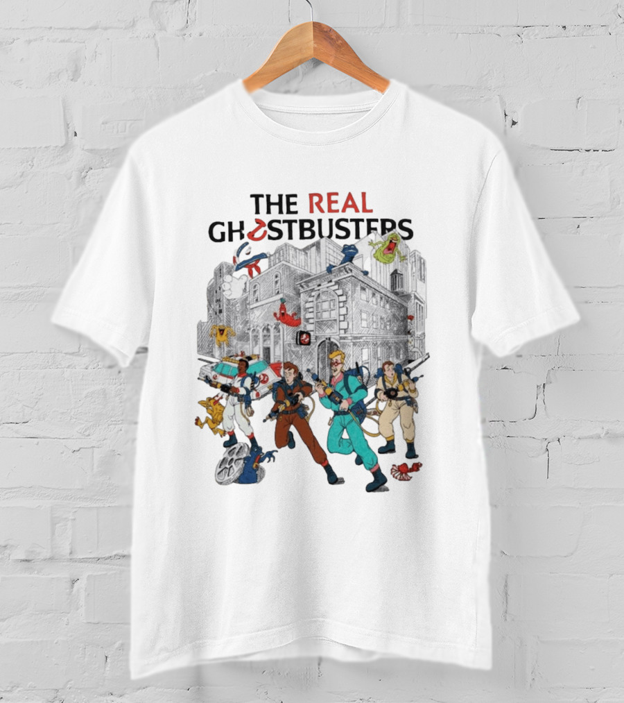 The Real Ghostbusters Don't Cross The Dreams Ghost Fighting Adventure T-Shirt