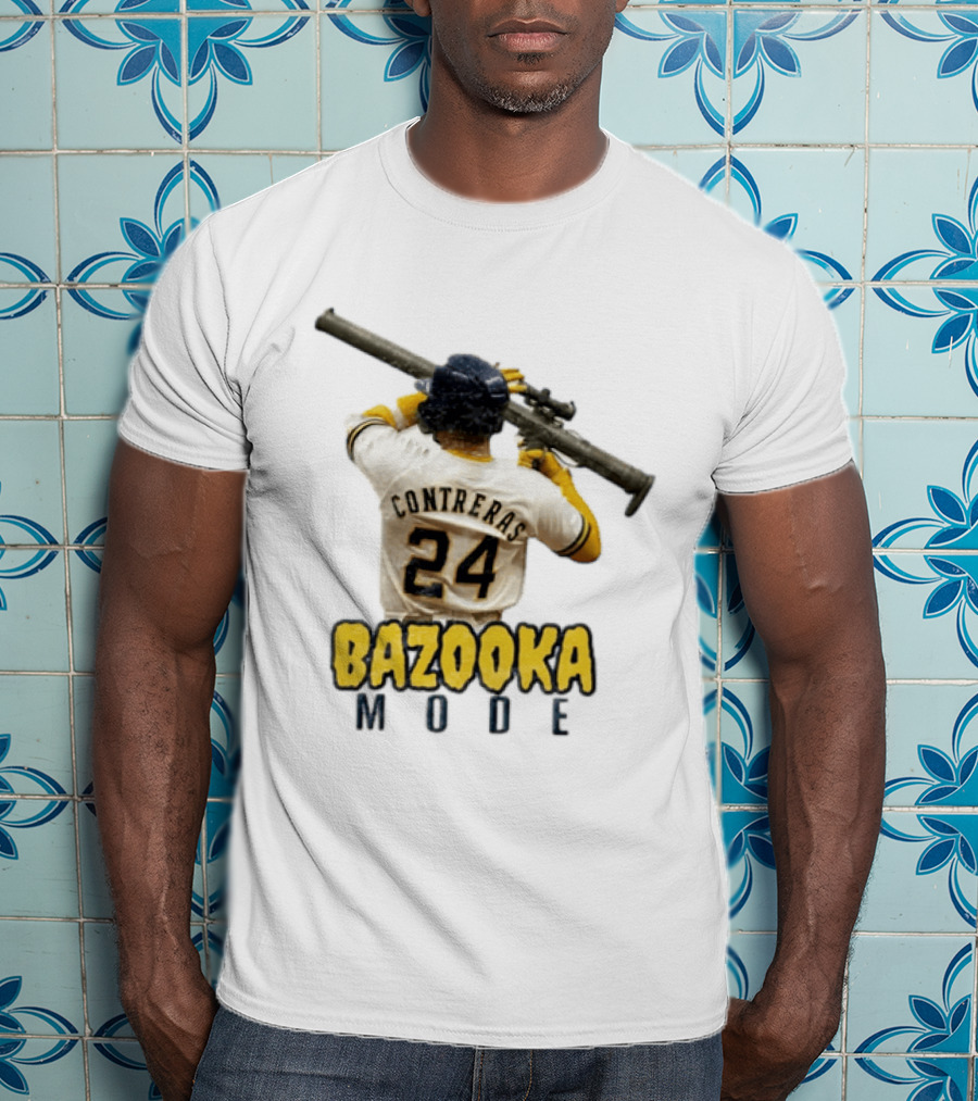 Milwaukee Baseball Bazooka Mode William Contreras 24 T-Shirt