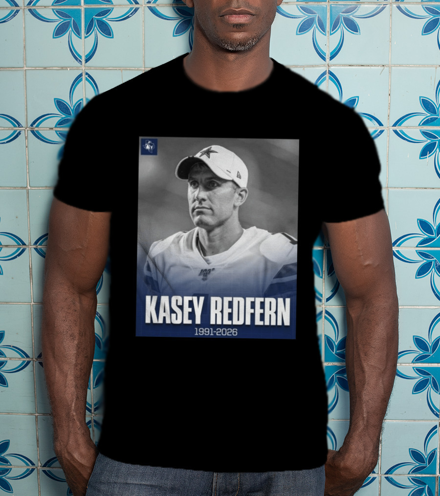Kasey Redfern 1991 2026 R.I.P Cowboy T-Shirt