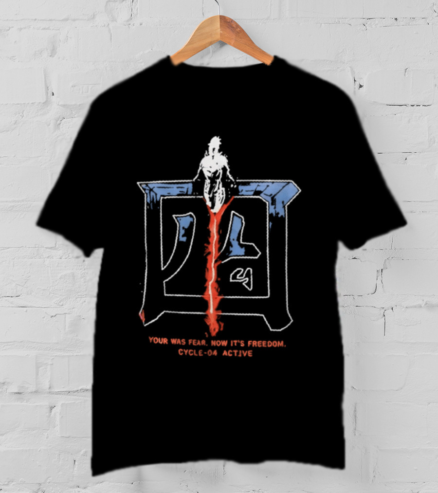 Your Was Fear Now It's Freedom Cycle 04 Active T-Shirt