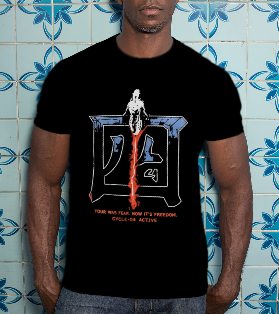 Your Was Fear Now It's Freedom Cycle 04 Active T-Shirt