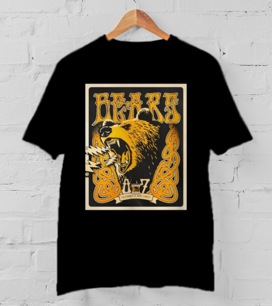 California Vs Wake Forest Bears Grateful Dead Tour 07 T-Shirt