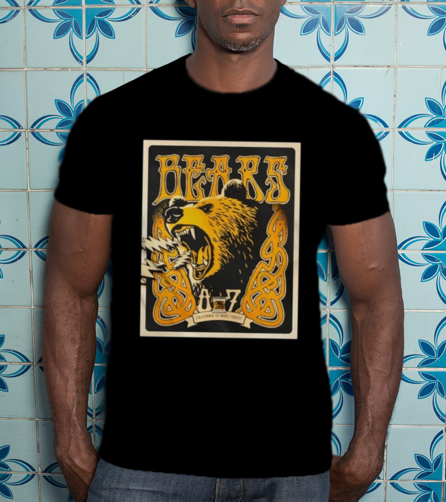 California Vs Wake Forest Bears Grateful Dead Tour 07 T-Shirt