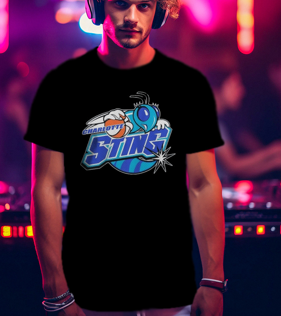 Charlotte Sting WNBA Team Basketball T-Shirt
