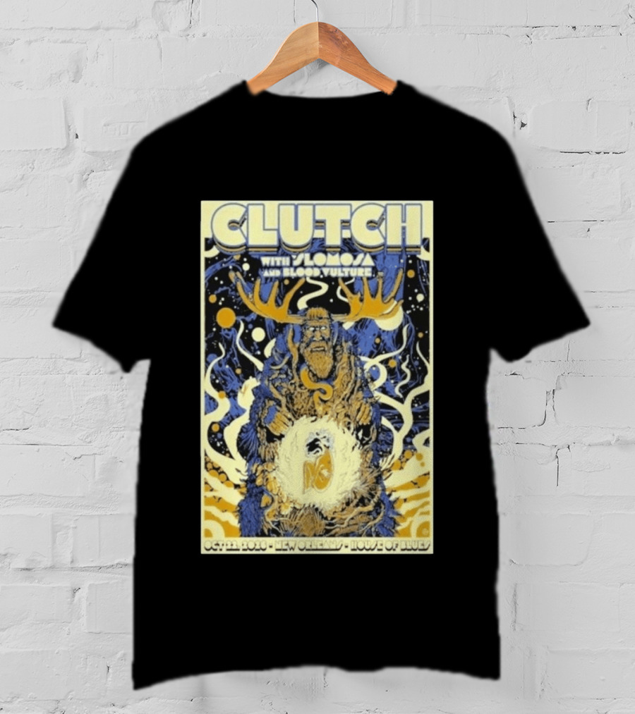 Clutch New Orleans LA House Of Blues October 22 2026 T-Shirt